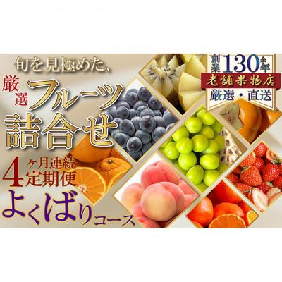 ふるさと納税 綾川町 【毎月定期便】旬を見極めた厳選フルーツ詰合せ