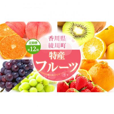 ふるさと納税 綾川町 【発送月固定定期便】特産 フルーツ 定期便(年12