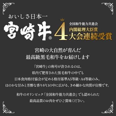ふるさと納税 宮崎市 【発送月固定定期便】内閣総理大臣賞4連覇 宮崎牛赤身定期便 ステーキ 焼肉 スライス ブロック全4回 |  | 02