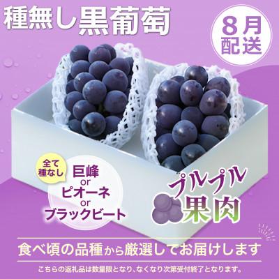 ふるさと納税 笛吹市 【発送月固定定期便】山梨 人気 フルーツ 桃 黒ぶどう シャインマスカット全3回 |  | 02
