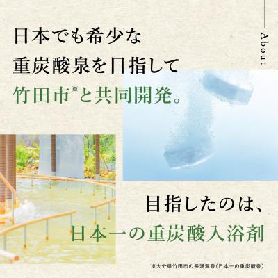 ふるさと納税 竹田市 【毎月定期便】炭酸泉入浴剤 長湯ホットタブClassic 90錠入全6回_1