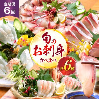 ふるさと納税 日向市 [毎月定期便]刺身 柵 旬のお刺身 全6回