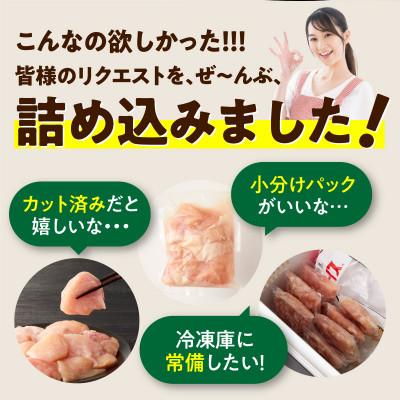 ふるさと納税 泉佐野市 【毎月定期便】国産 鶏むね肉 4kg【氷温熟成×極味付け 小分け とり】全6回 mrzZ036の画像