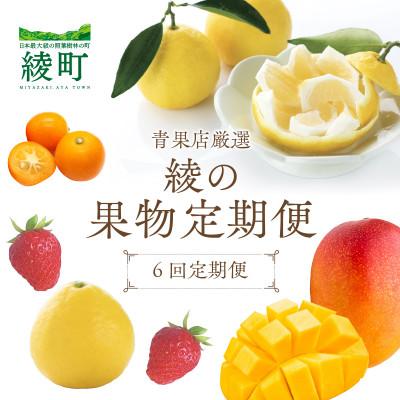 ふるさと納税 綾町 [発送月固定定期便]果物定期便[X22](綾町)全6回