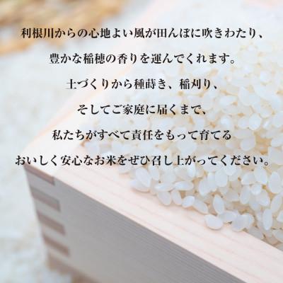 ふるさと納税 稲敷市 【毎月定期便】ミルキークイーン精米 10kg(5kg×2袋)全3回の画像