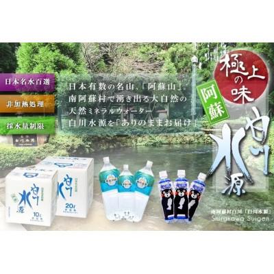 ふるさと納税 南阿蘇村 【毎月定期便】白川水源ミネラルウォーター2L 6本入り/2ケース全3回_1