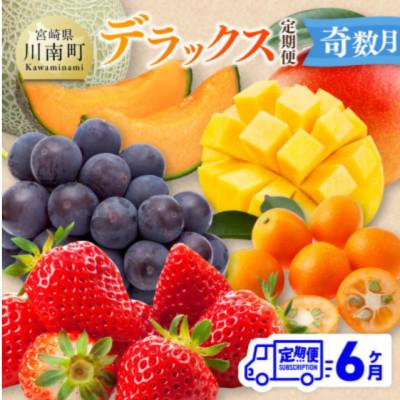 ふるさと納税 川南町 [発送月固定定期便]デラックス定期便[奇数月](川南町)全6回