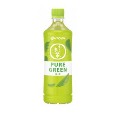 ふるさと納税 香取市 [毎月定期便]おーいお茶緑茶PURE GREEN600ml 24本(1ケース)伊藤園全3回