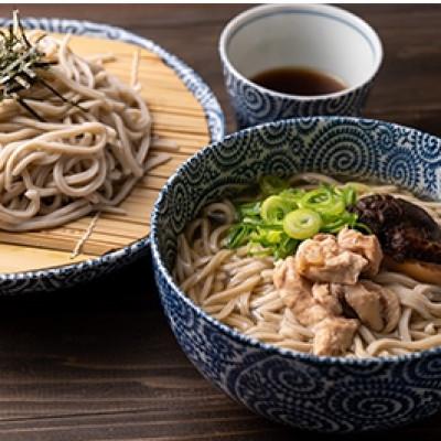 ふるさと納税 対馬市 [毎月定期便]対州そばと地鶏スープのセット(5食分)全3回