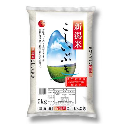 ふるさと納税 見附市 [毎月定期便][3か月定期便]新潟県産 こしいぶき 5kg (精米)全3回