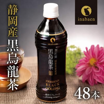 ふるさと納税 牧之原市 静岡県牧之原産 国産黒烏龍茶ペットボトル 500ml×48本セット[複数個口で配送]