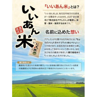 ふるさと納税 酒田市 【2ヵ月毎定期便】はえぬき無洗米『いいあん米』5kg全6回 |  | 01