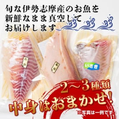 ふるさと納税 南伊勢町 【毎月定期便】訳あり 伊勢志摩産 朝どれ新鮮 2〜3種 約350g お刺身用 おまかせセット全3回 |  | 01