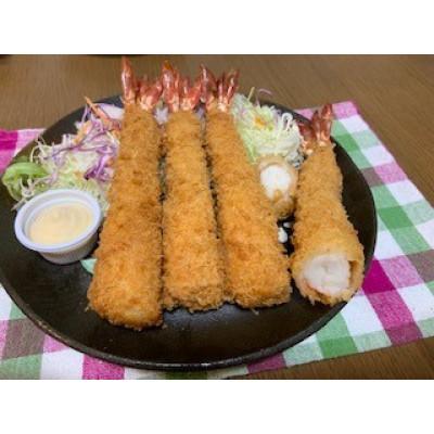 ふるさと納税 大磯町 [毎月定期便]大エビフライ50尾(約2.5kg)油で揚げるだけの簡単調理!〜神奈川県 大磯町〜全9回