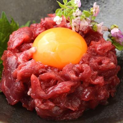 ふるさと納税 合志市 [毎月定期便]馬刺しユッケ10個セット(50g×10)(合志市)全3回
