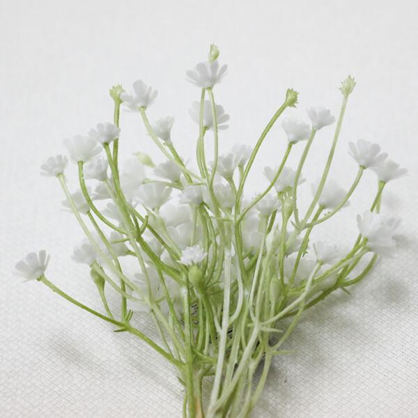 《 造花 》◆とりよせ品◆Asca(アスカ) ☆カスミソウバンチ×60(1束6本) ホワイト かすみ草 ジプソフィラ ギプソフィラ インテリア 花材