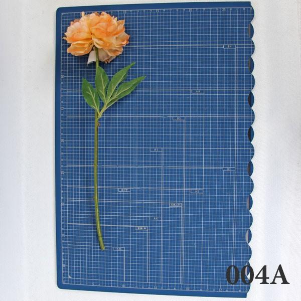 牡丹 芍薬青 たち吉 - たち吉 牡丹 芍薬 文様 青黄小皿 3枚セット - 食卓を
