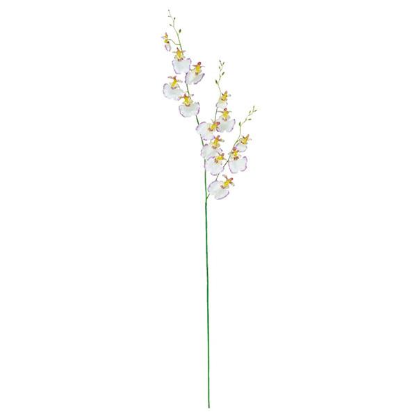 《 造花 》 上品なスタイル くらしを楽しむアイテム とりよせ品 Asca アスカ オンシジューム×13 インテリア ホワイトオ-キッド 素材 花材 インテリアフラワー フェイクフラワー
