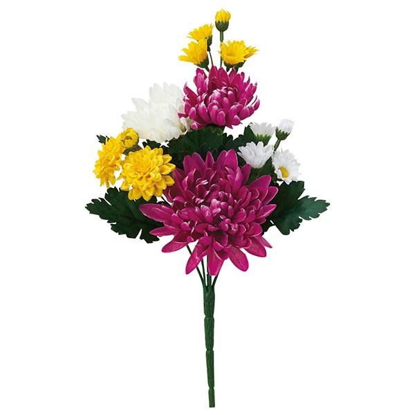 造花 仏花 》◇とりよせ品◇Asca(アスカ) 仏花 ミックス 造花仏花 お供え花 供花 墓花 盆花 お盆 お彼岸 お葬式 お悔やみ花 仏事 春 アート フラワー材料 お彼岸特別価格 仏花 お供え花 アーティフィシャルフラワー