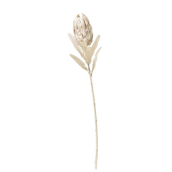 《 造花 》◆とりよせ品◆Asca(アスカ) プロテア クリームホワイト インテリア インテリアフラワー フェイクフラワー シルクフラワー 花材 春