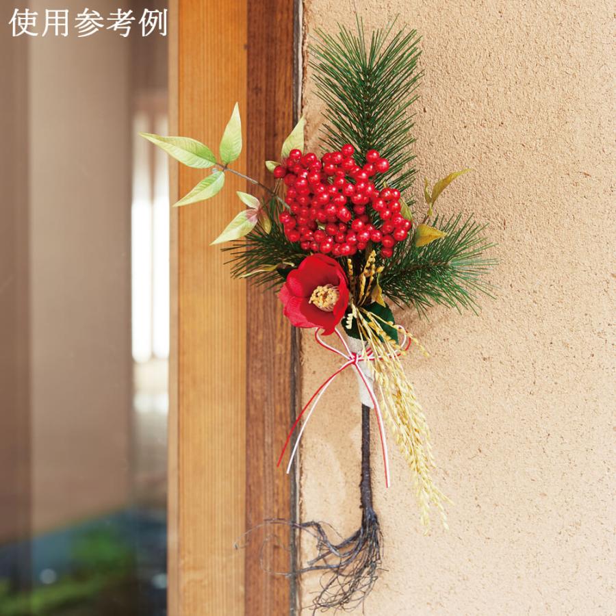 アスカ商会 お正月飾り とりよせ品 根引き松と椿の壁飾り しめ縄 アスカ商会 お正月飾り とりよせ品 根引き松と椿の壁飾り しめ縄