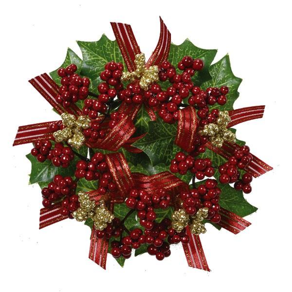 おトク クリスマス リース とりよせ品 Asca アスカ ベリーamp リボンリース 造花 クリスマスリース スワッグ ハンガー ツリー もみの木 雪