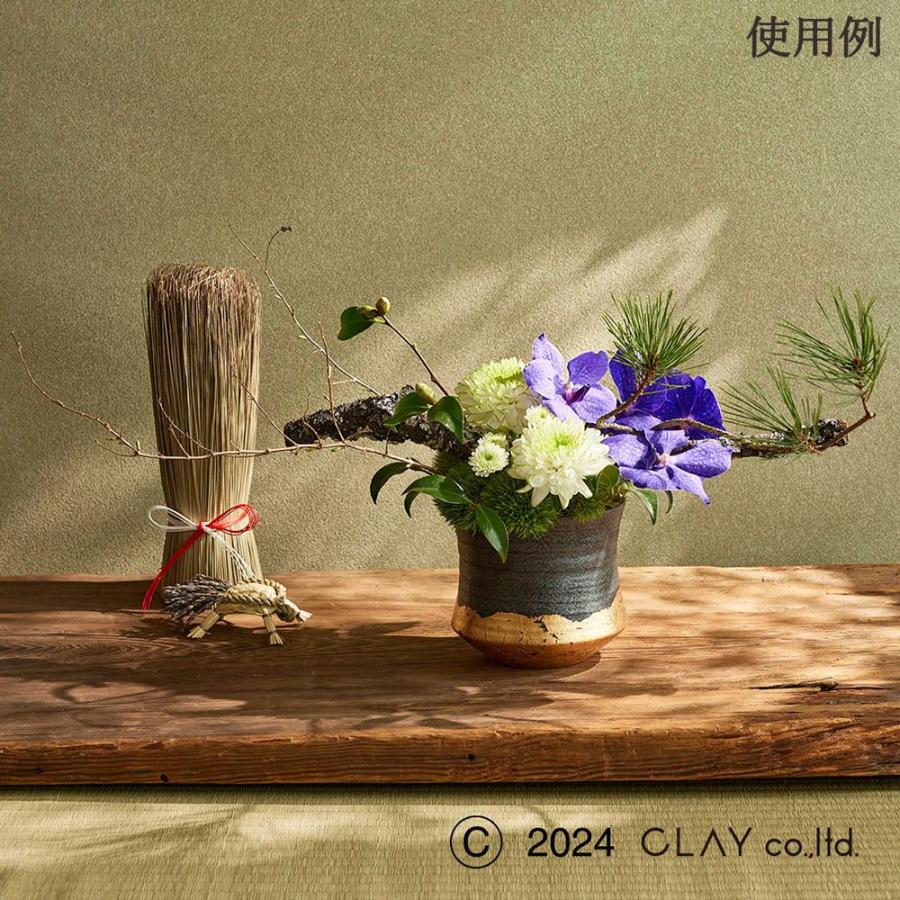 Clay(フラワーベース) 陶磁器 正月 花器 ベース とりよせ品 Clay(フラワーベース) 陶磁器 正月 花器 ベース とりよせ品