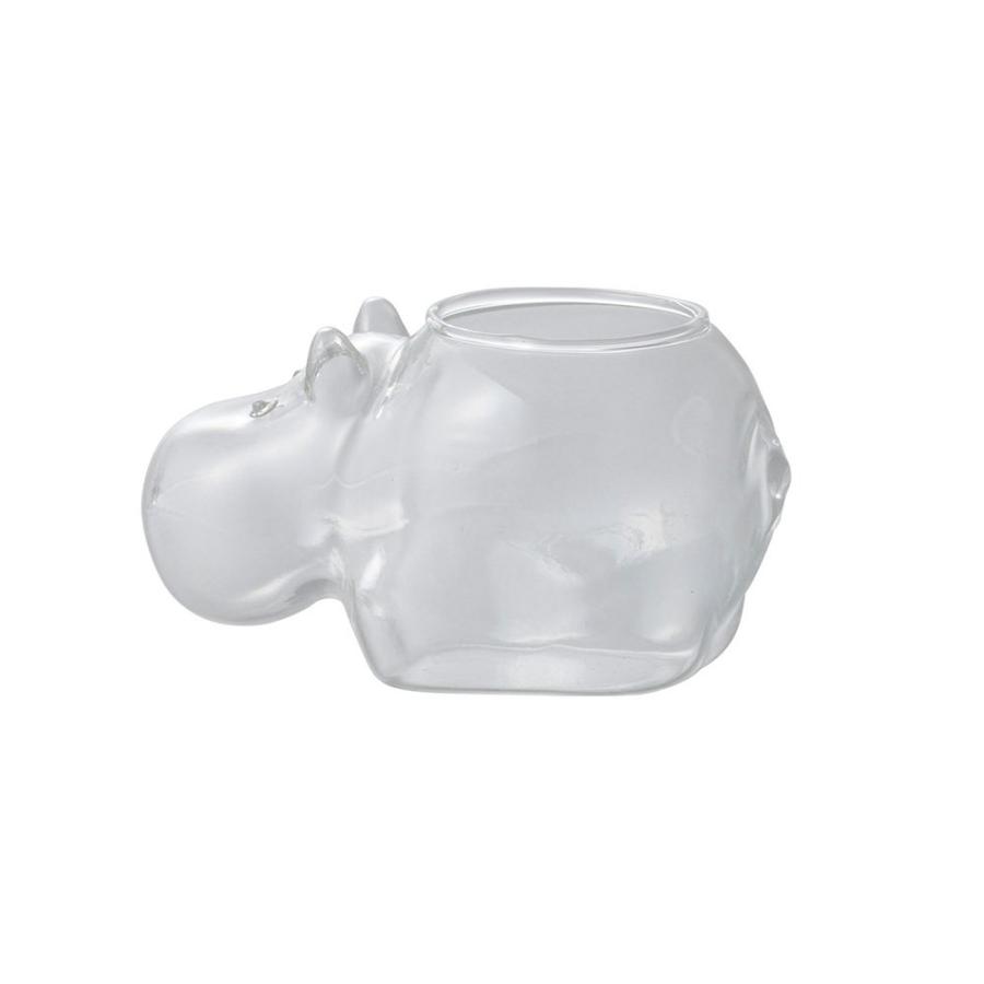 Clay（クレイ） ガラス ベース とりよせ品 Animals hippo(アニマルズ