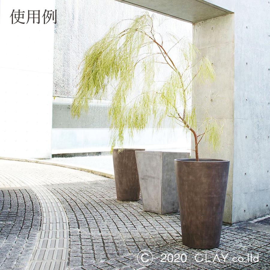 鉢カバー ポットカバー 【メーカー直送品】 TERRA-MENT Tall Round 81 16号鉢《代引決済・他商品と同梱不可》 テラメント セメント シンプル CLAY クレイの画像
