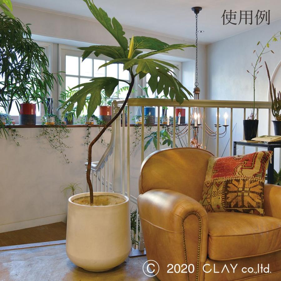鉢カバー ポットカバー 【メーカー直送品】 TERRA-MENT Drop Round 55 16号鉢《代引決済・他商品と同梱不可》 テラメント セメント シンプル CLAY クレイの画像