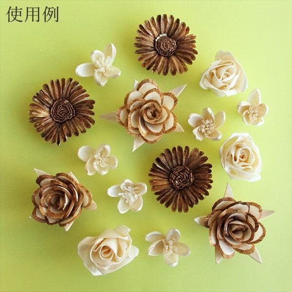 P5倍中 12/02 09:59迄】 ハンドメイドフラワー 花材 即日出荷 ソラ