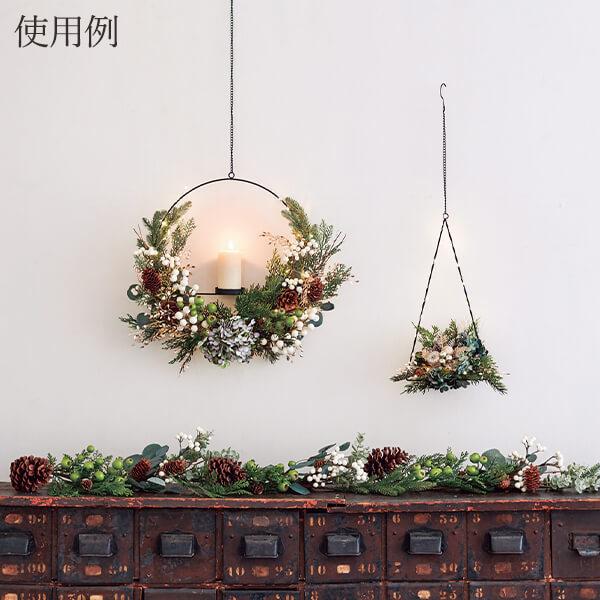クリスマス 造花 グリーン とりよせ品 シダバンドル リーフ ホーリー