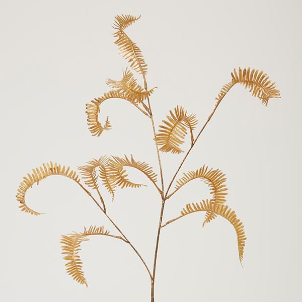 クリスマス 造花 葉っぱ とりよせ品 花びし ゴールドシダファーン ゴールド Hnb 02d 造花ドライフラワー専門問屋花びし 通販 Yahoo ショッピング