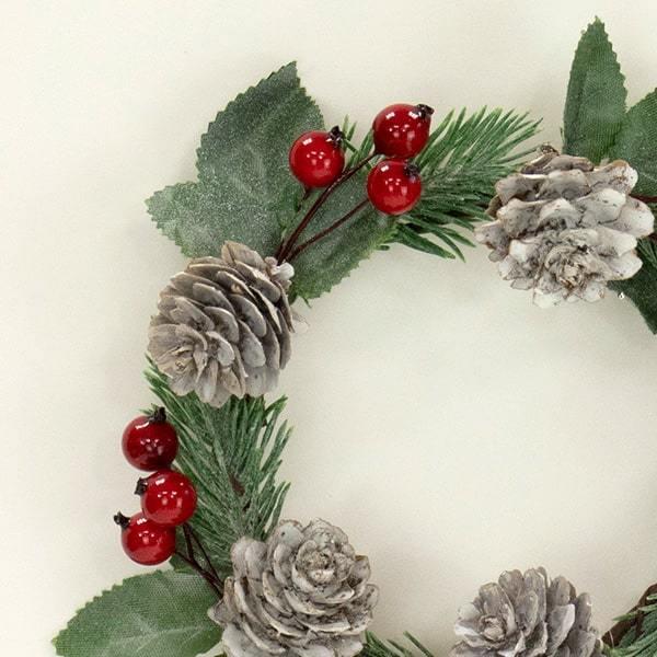 最大80 Offクーポン クリスマス 造花 葉っぱ とりよせ品 花びし クリスマスリング レッド リーフ ホーリー ヒイラギ トゲトゲ もみの木 雑貨 Cisama Sc Gov Br
