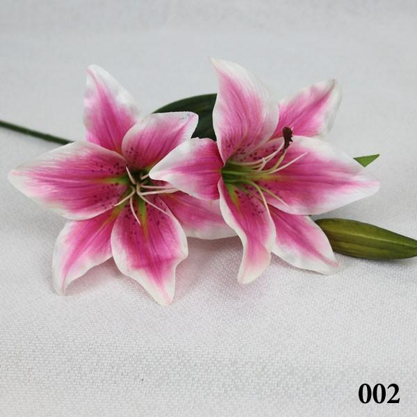 布花作品♡カラーカサブランカリース カサブランカのワインレッドブーケ | tekuteku＊flower
