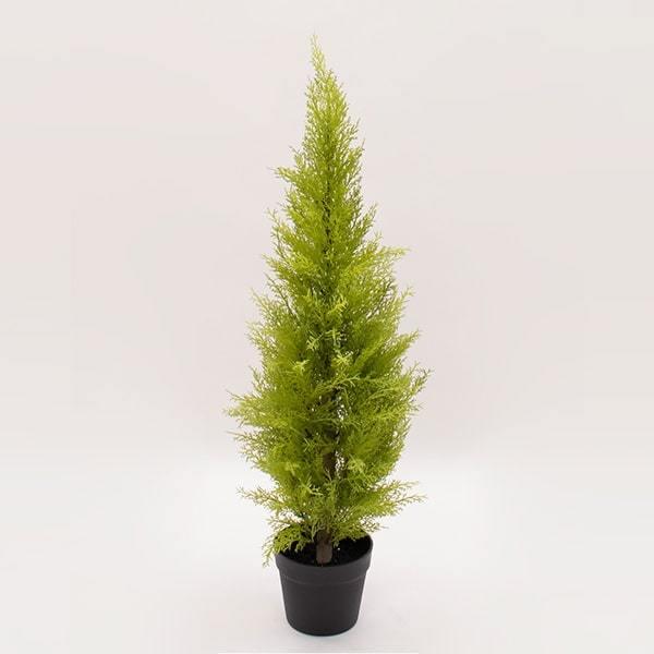 フェイクグリーン 観葉植物 【メーカー直送品】 ゴールドクレストポット(S) 90cm《代引不可・他商品との同梱不可》 観葉植物 観葉樹 フェイクグリーン 春