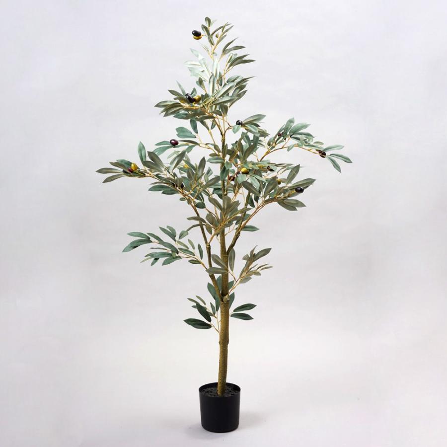 フェイクグリーン 観葉植物 【メーカー直送品】 オリーブポット 120cm