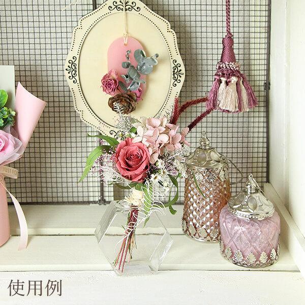 ガラス ベース 即日出荷 東京かんかん ヘキサゴンガラスベースs クリアー コンポート インテリア 花資材 花器 ベース アレンジ 安い Kan M55 1415cl 造花ドライフラワー専門問屋花びし 通販 Yahoo ショッピング