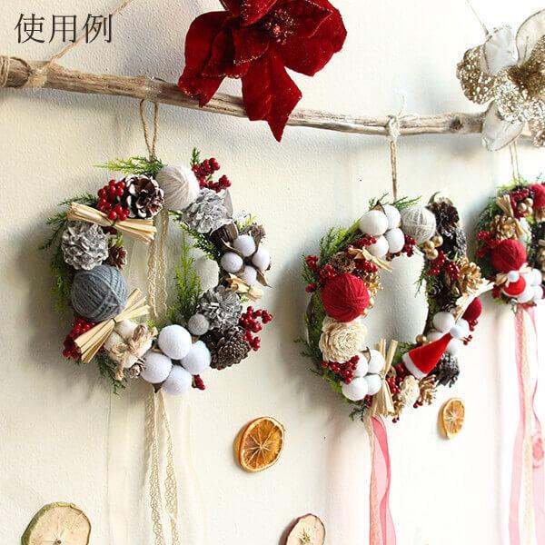 クリスマス リース 》☆即日出荷☆ 送料無料☆リース 18cm 毛糸 クリスマス リース 》☆即日出荷☆ 送料無料☆リース 18cm 毛糸