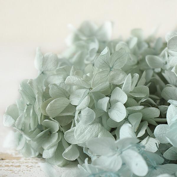 お歳暮 プリザーブドフラワー 即日出荷 Mono ピラミッドアジサイ シルキーブルー 記念日