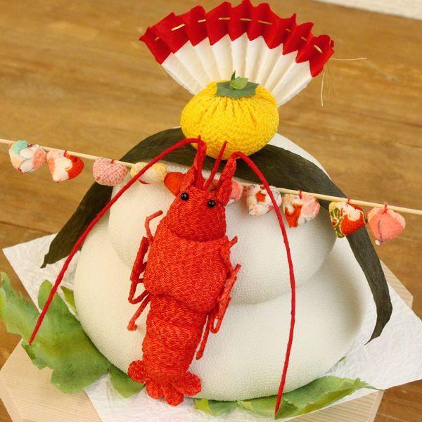 お正月飾り 》☆即日出荷☆丸全 餅鏡 ちりめん 鏡もち (在庫限り) 鏡餅