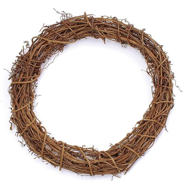 リース 土台 とりよせ品 サンキライリース 40cm インテリア 花資材