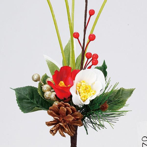 正月 装飾 造花 とりよせ品 Parer 椿ミックス花束 Par P 78 造花ドライフラワー専門問屋花びし 通販 Yahoo ショッピング