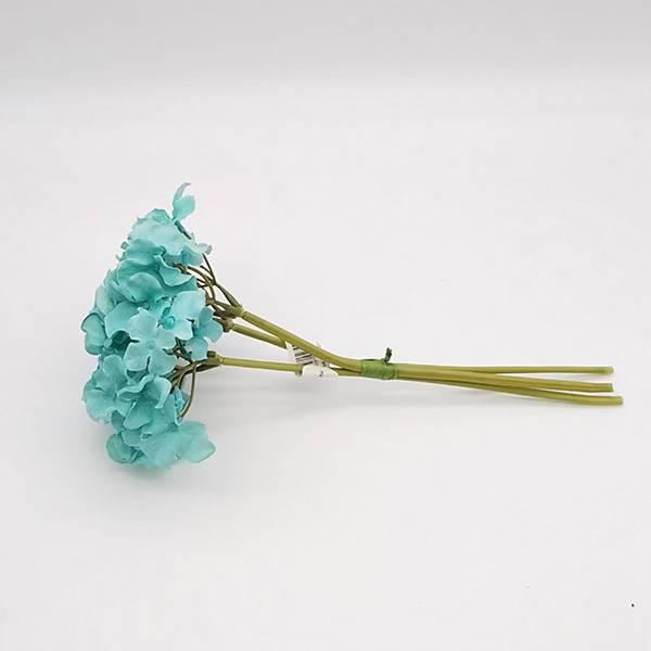 造花 とりよせ品 ハイドランジアブーケ アクアブルー 紫陽花 アジサイ