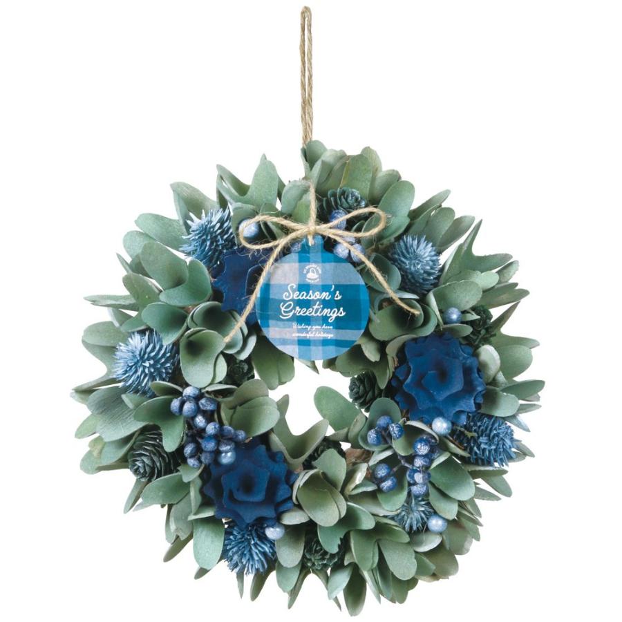 【美品】おしゃれ　リース　ドライフラワー　クリスマス ドライフラワースワッグ クリスマスリース