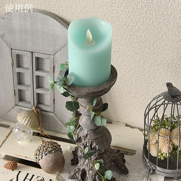 インテリア オブジェ 即日出荷 Harmonier ハルモニア ブリーズledキャンドルライト ショート ブルー Shm Hm 8041 造花ドライフラワー専門問屋花びし 通販 Yahoo ショッピング