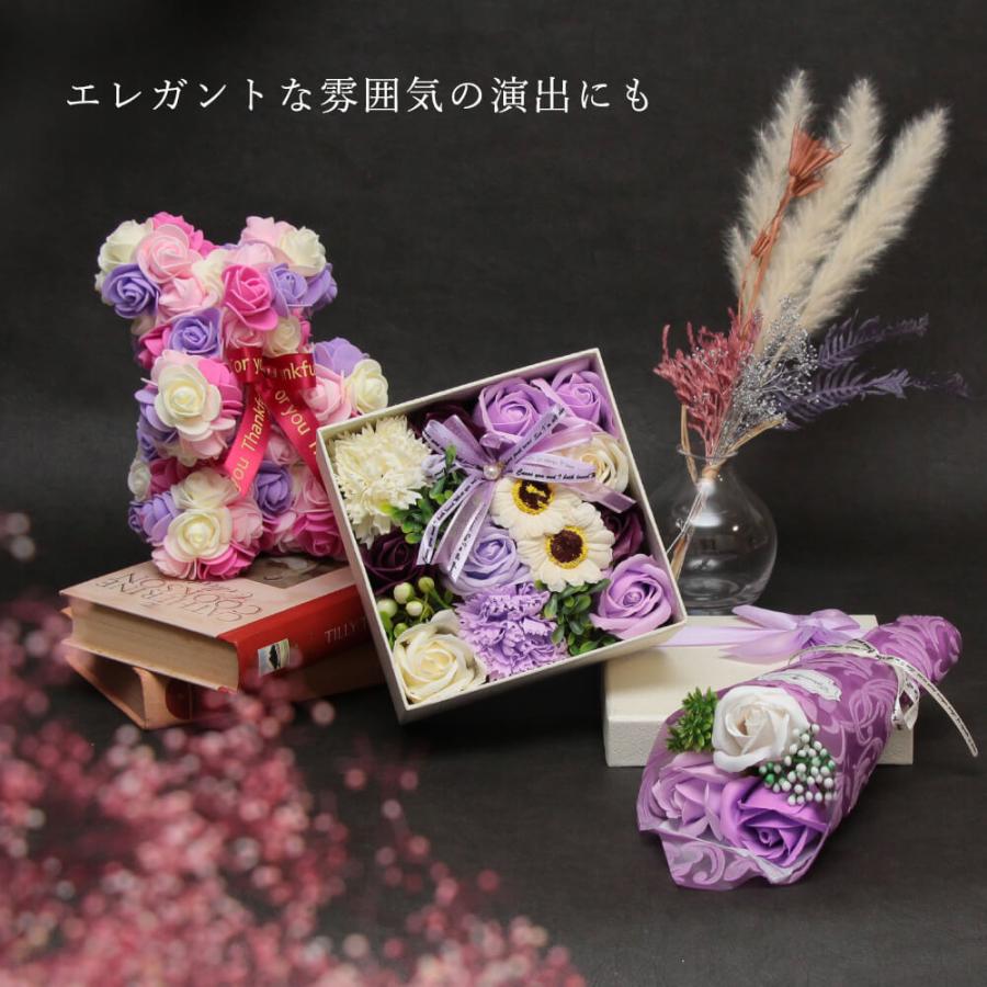 ソープフラワー プレゼント 即日出荷 ギフト フラワー ボックス 誕生日 結婚祝い そのまま飾れる 誕生日プレゼント ボックス ギフト オシャレ インテリア | ブランド登録なし | 15