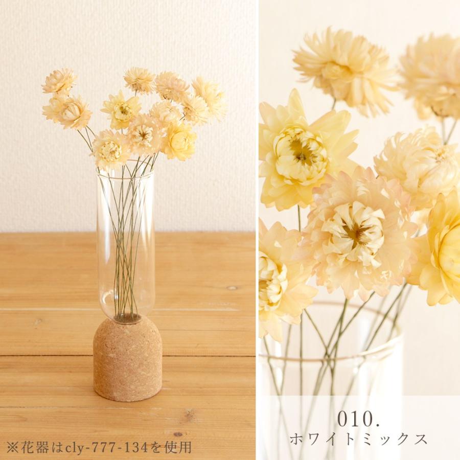 ドライフラワー 花材 即日出荷 ヘリクリサム(ワイヤーステム付) 素材