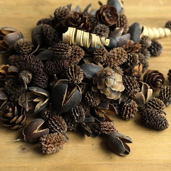 ドライフラワー 花材 即日出荷 木の実アソート ナチュラル 実 スワッグ