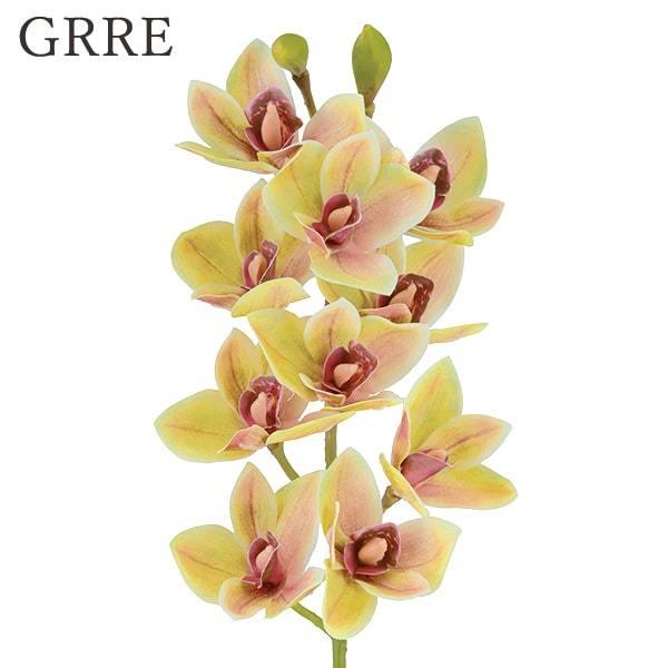 シンビジウム アートフラワー クリーム色 シンビジウム アートフラワー クリーム色